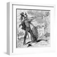 Military Music - Ancient Instruments (2 of 8)-null-Framed Art Print