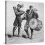 Military Music - Fife and Drum (4 of 8)-null-Stretched Canvas