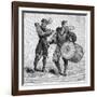 Military Music - Fife and Drum (4 of 8)-null-Framed Art Print