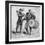 Military Music - Fife and Drum (4 of 8)-null-Framed Art Print