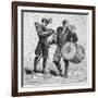 Military Music - Fife and Drum (4 of 8)-null-Framed Art Print