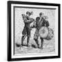 Military Music - Fife and Drum (4 of 8)-null-Framed Art Print