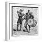 Military Music - Fife and Drum (4 of 8)-null-Framed Art Print