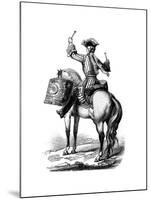 Military Music: French Drummer, 1724-null-Mounted Giclee Print