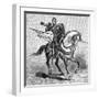 Military Music - Knight's Horn (3 of 8)-null-Framed Art Print