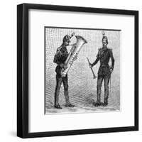 Military Music - Musicians of the Republican Guard (8 of 8)-null-Framed Art Print
