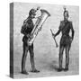 Military Music - Musicians of the Republican Guard (8 of 8)-null-Stretched Canvas