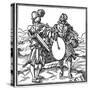 Military Musicians - Fife and Drum-null-Stretched Canvas