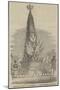 Military Obelisk at Scutari, on Her Majesty's Birthday-null-Mounted Giclee Print