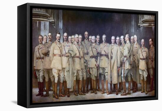 Military Officers of First World War-John Singer Sargent-Framed Stretched Canvas