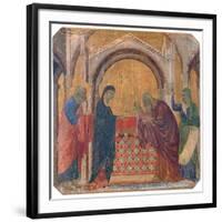 Military Parade At Campo Di Marte-Duccio Di buoninsegna-Framed Giclee Print