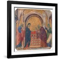 Military Parade At Campo Di Marte-Duccio Di buoninsegna-Framed Giclee Print