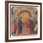 Military Parade At Campo Di Marte-Duccio Di buoninsegna-Framed Giclee Print