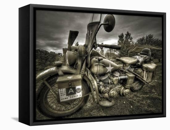 Military Police-Stephen Arens-Framed Stretched Canvas