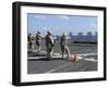 Military Policemen Train with the Berretta M9 9mm Pistol Aboard USS San Antonio-Stocktrek Images-Framed Photographic Print