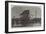 Military Post on the Danube-Samuel Read-Framed Giclee Print