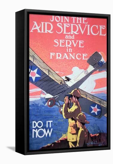 Military Promotional Poster, 1917-null-Framed Stretched Canvas