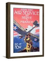 Military Promotional Poster, 1917-null-Framed Giclee Print