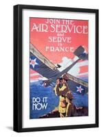 Military Promotional Poster, 1917-null-Framed Giclee Print