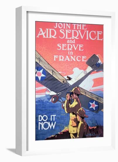 Military Promotional Poster, 1917-null-Framed Giclee Print