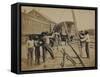 Military Railroad Operations in Northern Virginia, c.1862-Andrew J^ Johnson-Framed Stretched Canvas