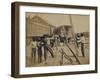 Military Railroad Operations in Northern Virginia, c.1862-Andrew J^ Johnson-Framed Photo