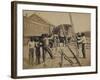 Military Railroad Operations in Northern Virginia, c.1862-Andrew J^ Johnson-Framed Photo