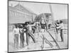 Military Railroad Operations in Northern Virginia-null-Mounted Photographic Print