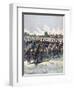 Military Review with General Saussier and Foreign Military Attaches, 14th July 1891-Henri Meyer-Framed Giclee Print