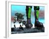Military Robots-Victor Habbick-Framed Photographic Print