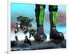 Military Robots-Victor Habbick-Framed Photographic Print