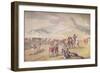 Military Scene: Landing Troops and Guns., 1801. (1914)-Thomas Rowlandson-Framed Giclee Print