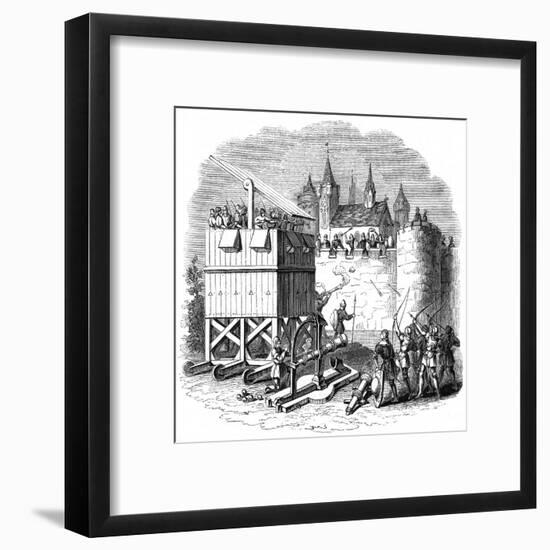 Military, Scenes, Sieges-null-Framed Art Print