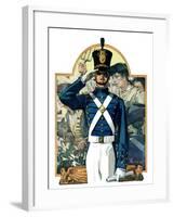 "Military School Graduate,"July 3, 1926-Elbert Mcgran Jackson-Framed Giclee Print