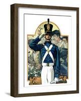 "Military School Graduate,"July 3, 1926-Elbert Mcgran Jackson-Framed Giclee Print