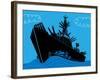 Military Ship with Guns-Complot-Framed Art Print