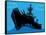 Military Ship with Guns-Complot-Framed Stretched Canvas