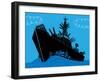 Military Ship with Guns-Complot-Framed Art Print