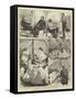 Military Sketches, Incidents of Camp Life-Alfred Chantrey Corbould-Framed Stretched Canvas