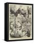 Military Sketches, Incidents of Camp Life-Alfred Chantrey Corbould-Framed Stretched Canvas