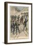 Military Skiers, 1908-null-Framed Art Print