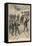 Military Skiers, 1908-null-Framed Stretched Canvas