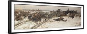 Military Skirmish, 1915-Alexander Alexeyevich Alexeyev-Framed Giclee Print