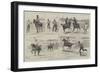 Military Sports at Aldershot-Alfred Chantrey Corbould-Framed Giclee Print