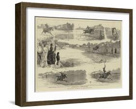 Military Sports at Hurlingham-Alfred Chantrey Corbould-Framed Giclee Print