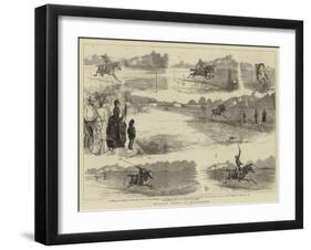 Military Sports at Hurlingham-Alfred Chantrey Corbould-Framed Giclee Print