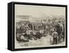 Military Sports, the Tug of War-William Ralston-Framed Stretched Canvas