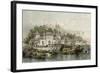 Military Station Chokian-Thomas Allom-Framed Art Print