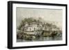 Military Station Chokian-Thomas Allom-Framed Art Print