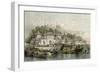 Military Station Chokian-Thomas Allom-Framed Art Print